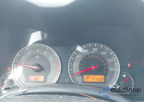 2010 Toyota Corolla S from USA, damaged, VIN 2T1BU4EE1AC295707